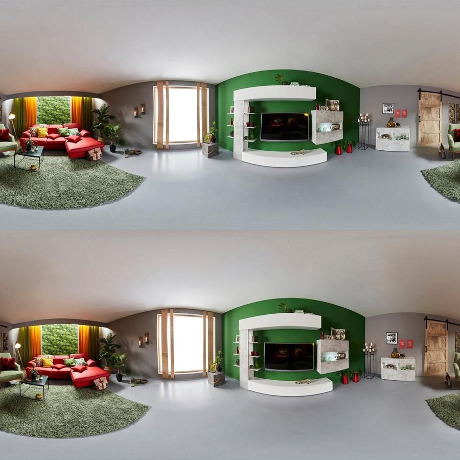 COTTA Zithoek Caluso L-vorm Set bestaande uit: hoekbank met hoofdverstelling & hocker (2-delig)