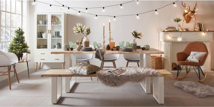 Queence Sierkussen EMMA Kussenhoes hert getekend dierenmotief schetsstijl natuurmotief (1 stuk)