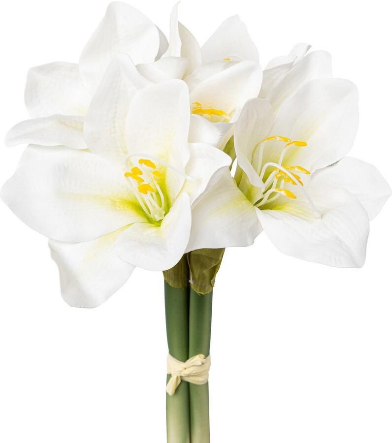 Creativ green Winterse kunstplant Kerst versiering 3 stuk bundel van elk 3 stelen (3 stuks)