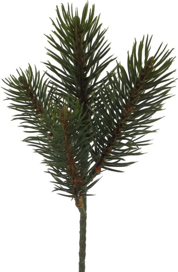 Creativ green Winterse kunstplant Kerst versiering Tak met naalden 24 stuks in set (24 stuks)