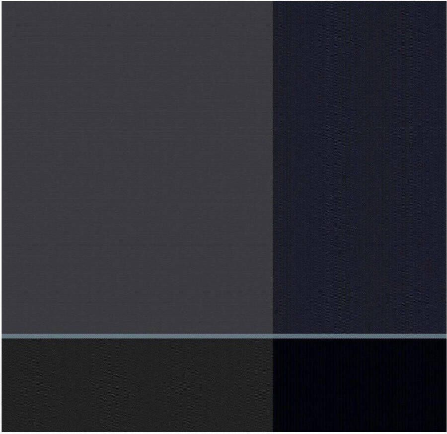 DDDDD Blend Theedoek Set van 6 Katoen Geruit 60x65 cm Grafiet