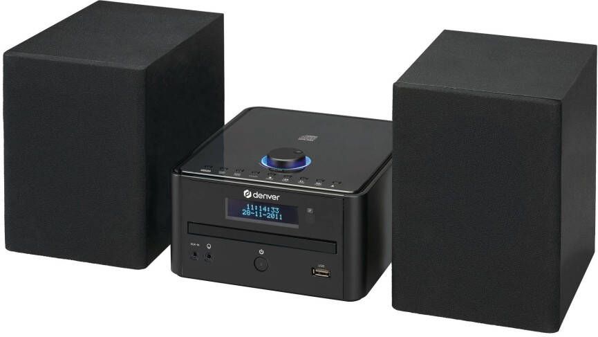 Denver MDA-270 stereo set DAB FM CD speler Bluetooth USB input