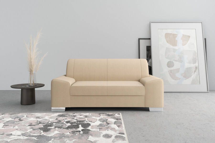 DOMO collection 2-zitsbank Anzio optioneel met veerkern