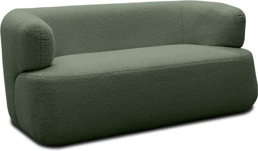 DOMO collection 2-zitsbank 800012 designbank comfortabel en elegant organische vormtaal