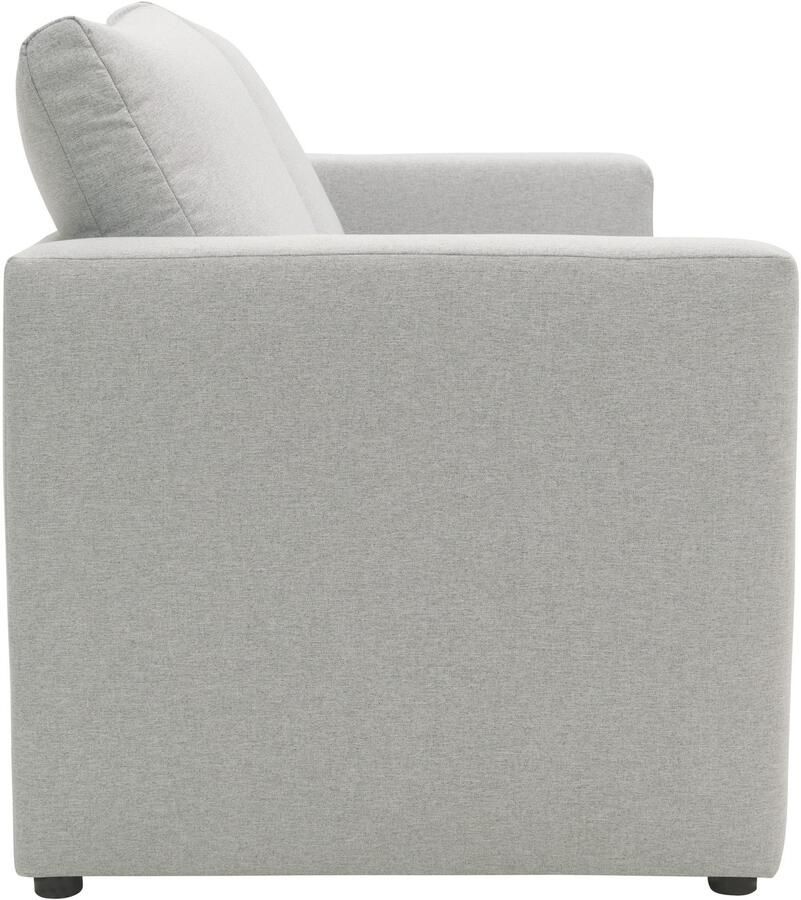 DOMO collection 2-zitsbank Bibury moderne bank B D H: 178 80 90 cm Zitvlak met pocketvering inclusief 2 rugkussens