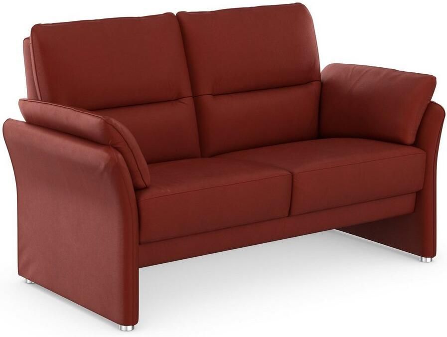 DOMO collection 2-zitsbank Pina smalle armleuningen met bonellvering compact & elegant