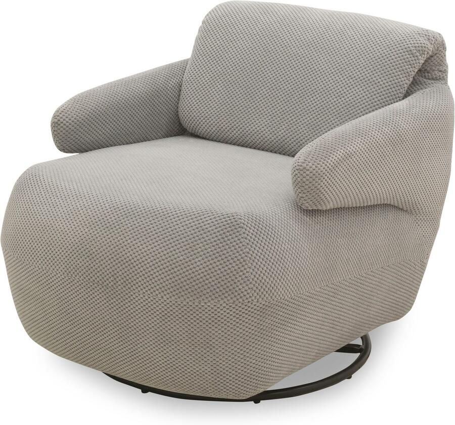 DOMO collection Fauteuil 700015 met verstelbare rugleuning en draaifunctie