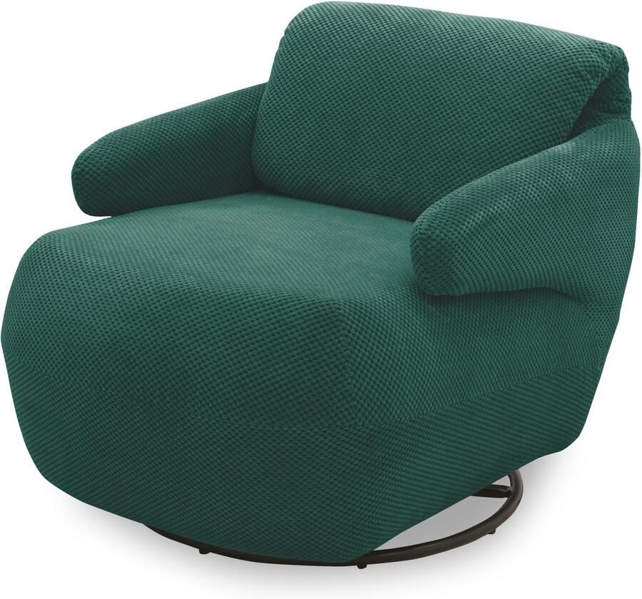DOMO collection Fauteuil 700015 met verstelbare rugleuning en draaifunctie