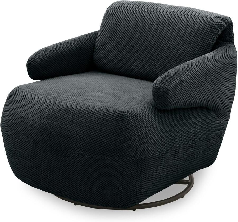 DOMO collection Fauteuil 700015 met verstelbare rugleuning en draaifunctie