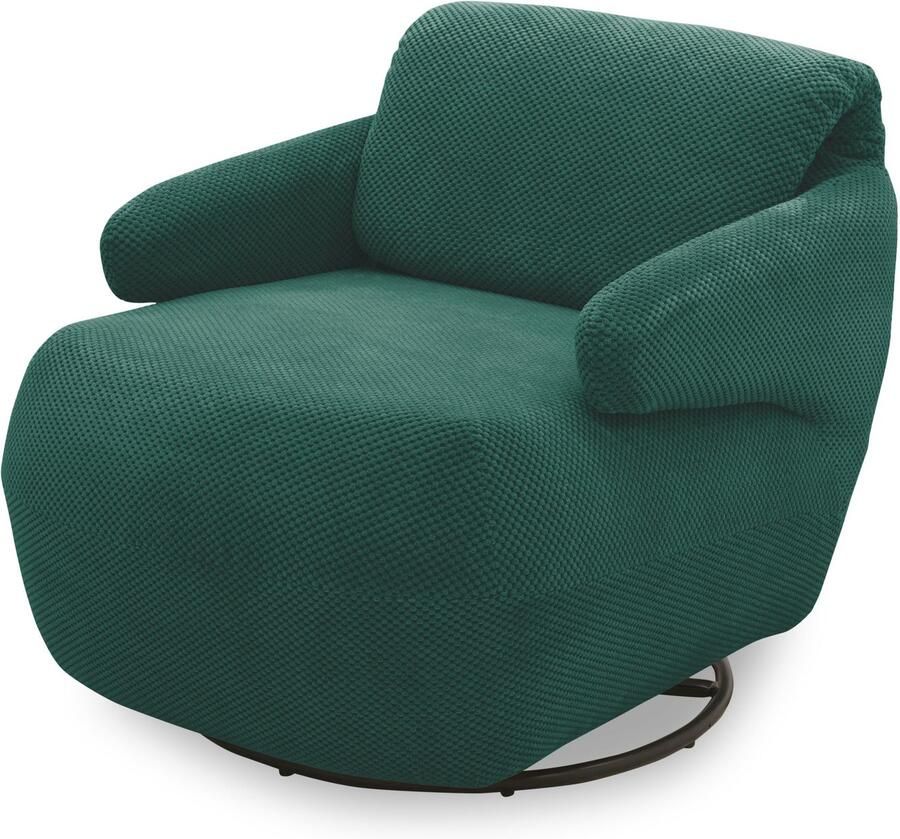 DOMO collection Fauteuil 700015 met verstelbare rugleuning en draaifunctie