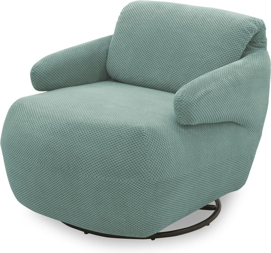 DOMO collection Fauteuil 700015 met verstelbare rugleuning en draaifunctie