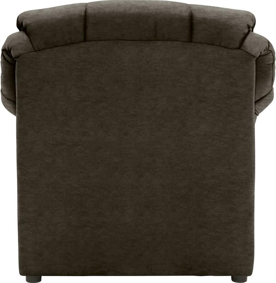 DOMO collection Fauteuil Faenza voor kleine ruimtes tijdloos en elegant compacte afmetingen