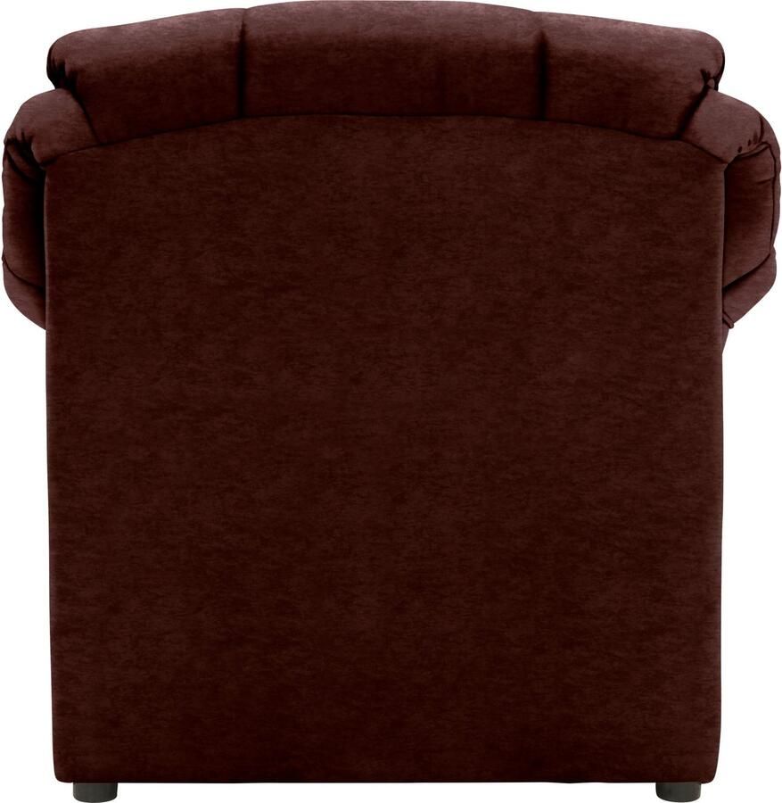 DOMO collection Fauteuil Faenza voor kleine ruimtes tijdloos en elegant compacte afmetingen
