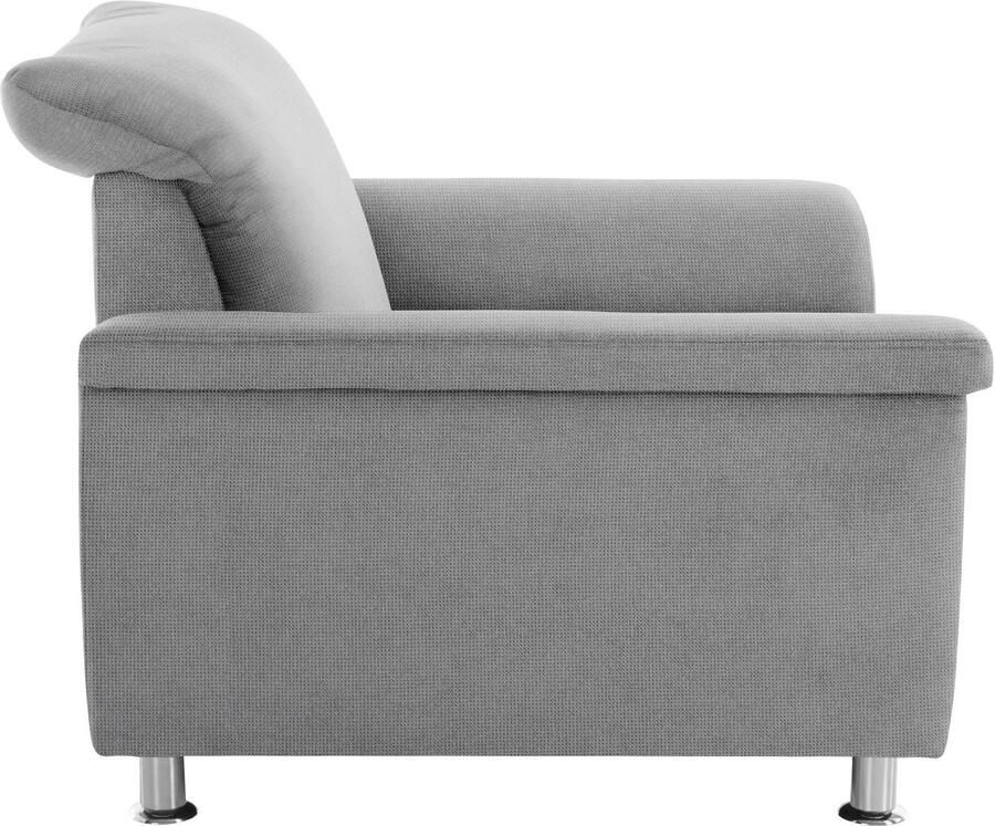 DOMO collection Fauteuil Franzi tijdloos en elegant moderne zittingstikking