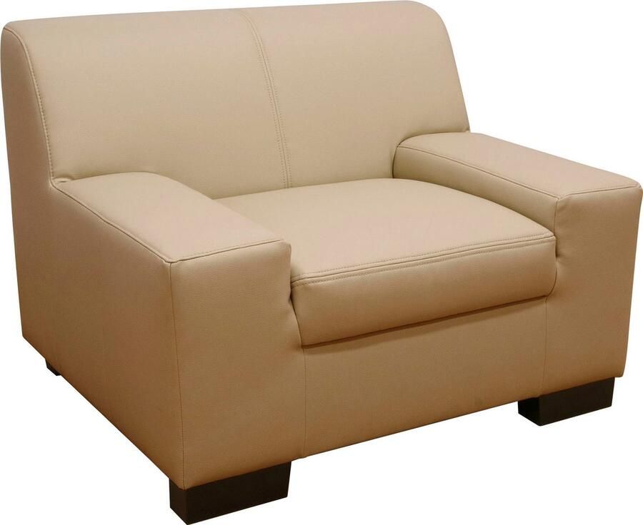 DOMO collection Fauteuil Norma Top elegant en modern platte armleuningen comfortabel (set)