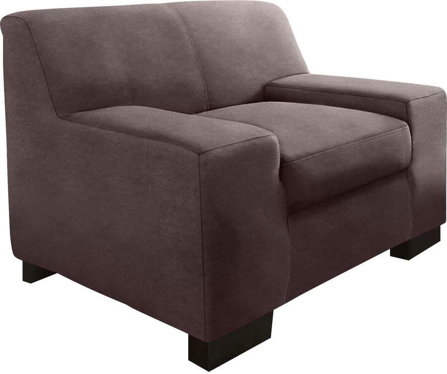 DOMO collection Fauteuil Norma Top elegant en modern platte armleuningen comfortabel (set)