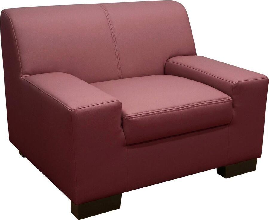 DOMO collection Fauteuil Norma Top elegant en modern platte armleuningen comfortabel (set)