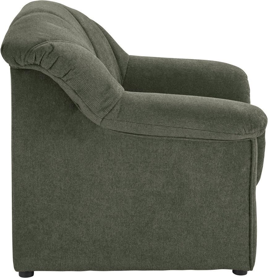 DOMO collection Fauteuil Papenburg tijdloze rugstikking elegante armleuning (set)