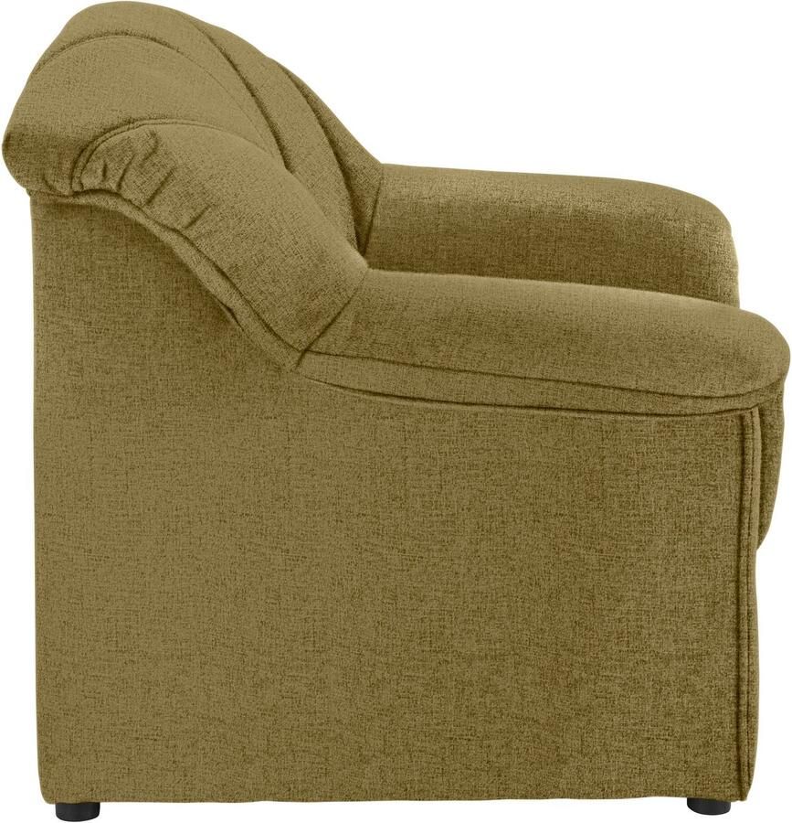 DOMO collection Fauteuil Papenburg tijdloze rugstikking elegante armleuning (set)