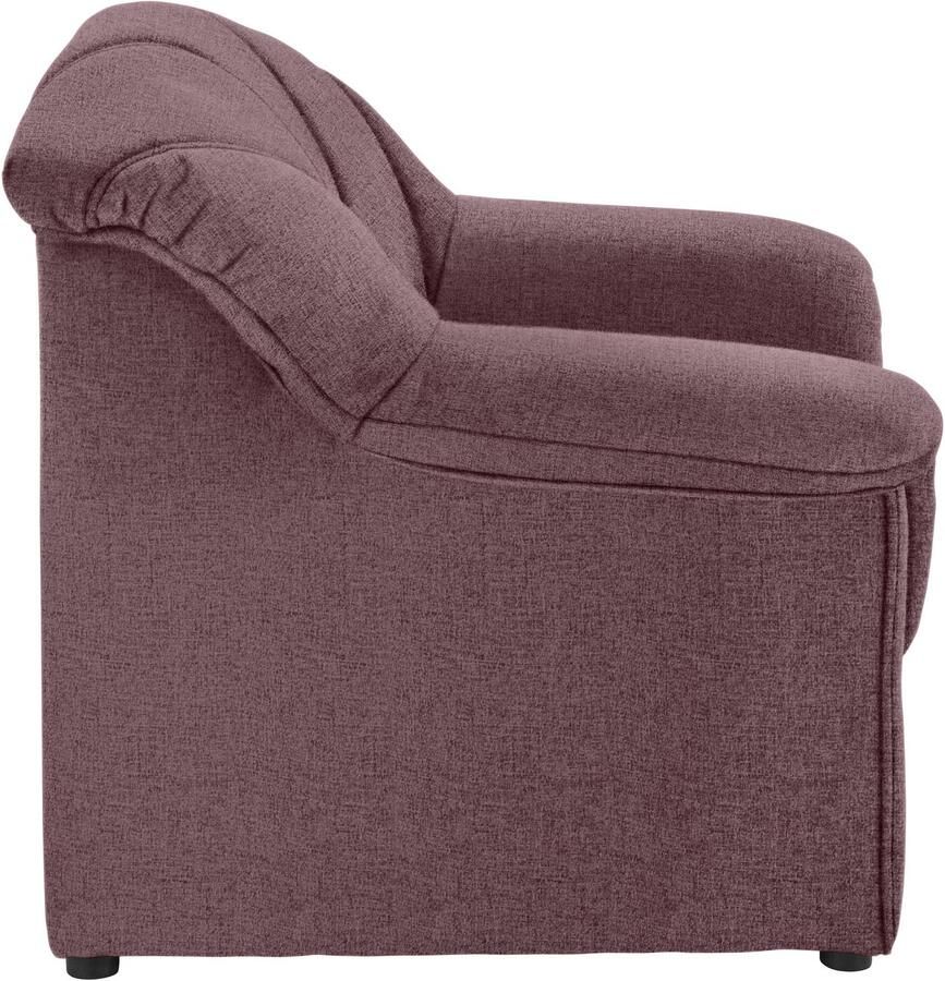 DOMO collection Fauteuil Papenburg tijdloze rugstikking elegante armleuning (set)