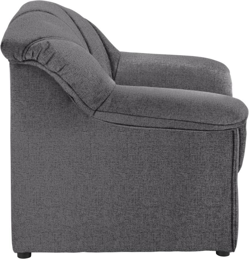 DOMO collection Fauteuil Papenburg tijdloze rugstikking elegante armleuning (set)