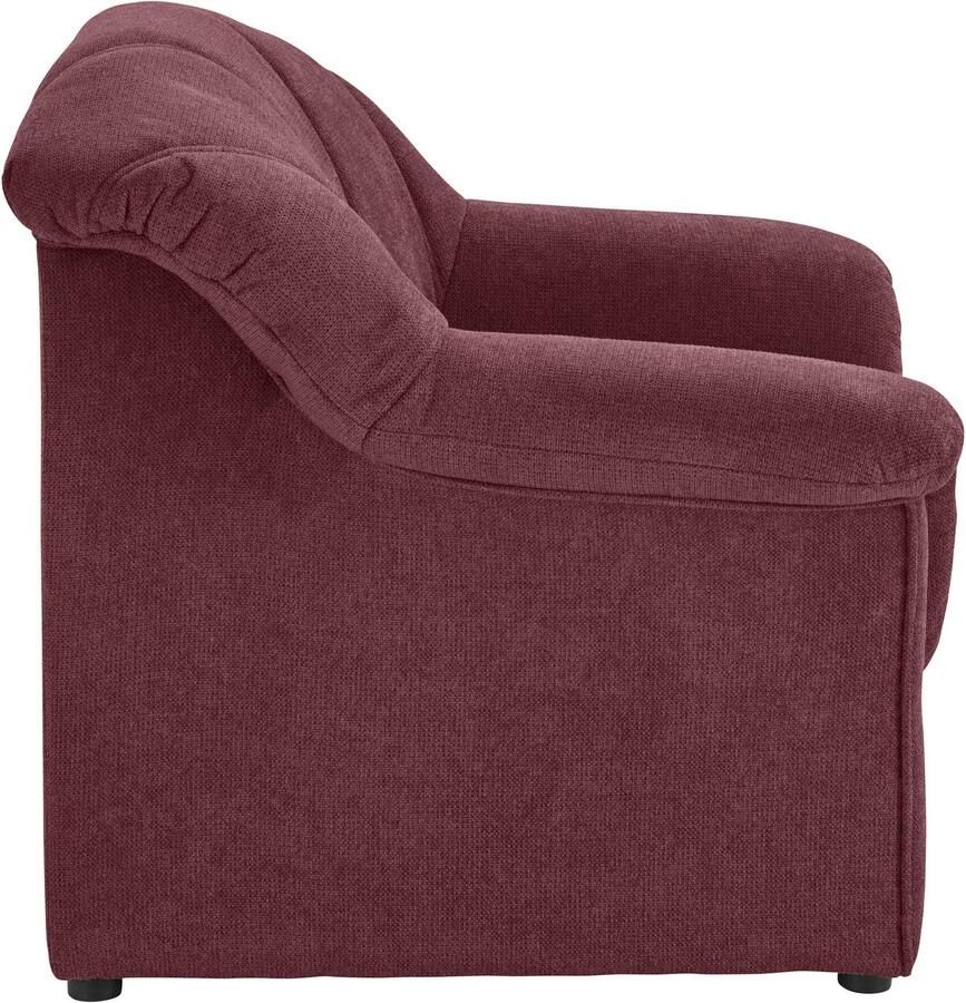 DOMO collection Fauteuil Papenburg tijdloze rugstikking elegante armleuning (set)