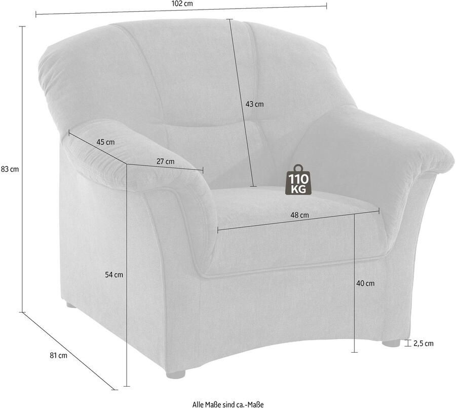 DOMO collection Fauteuil Sarafina tijdloos en elegant comfortabel