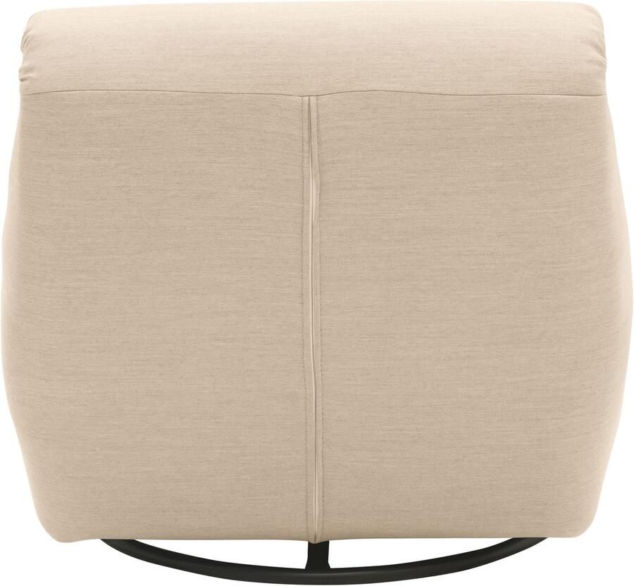 DOMO collection Fauteuil Sonner optioneel met draaifunctie 360 graden draaibaar rug op te richten draaistoel