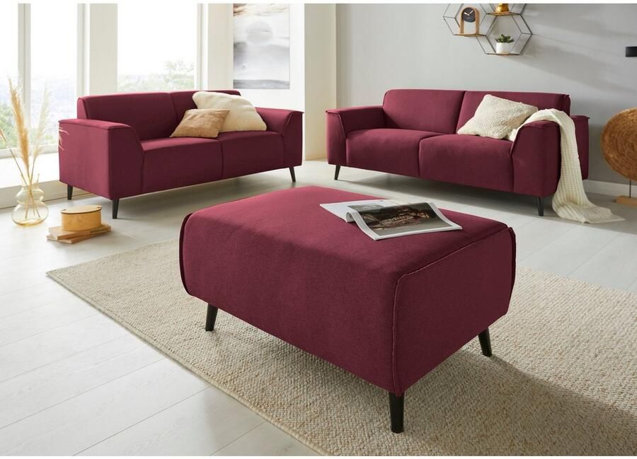 DOMO collection Hocker Amora met binnenvering