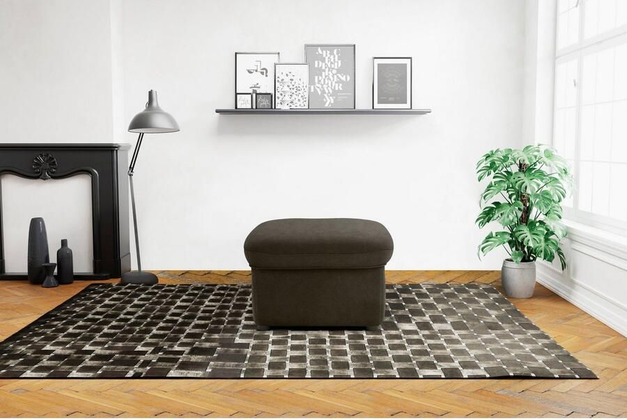 DOMO collection Hocker Faenza DOMO collectie voetenbank poef in zeer veel verschillende kleuren