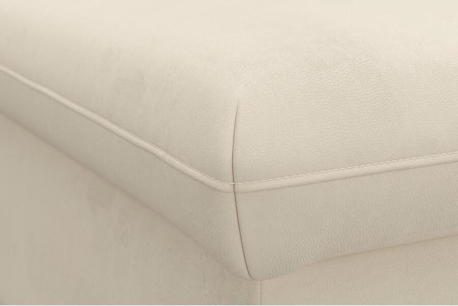 DOMO collection Hocker Topmatras met golfvering op kunststof glijders