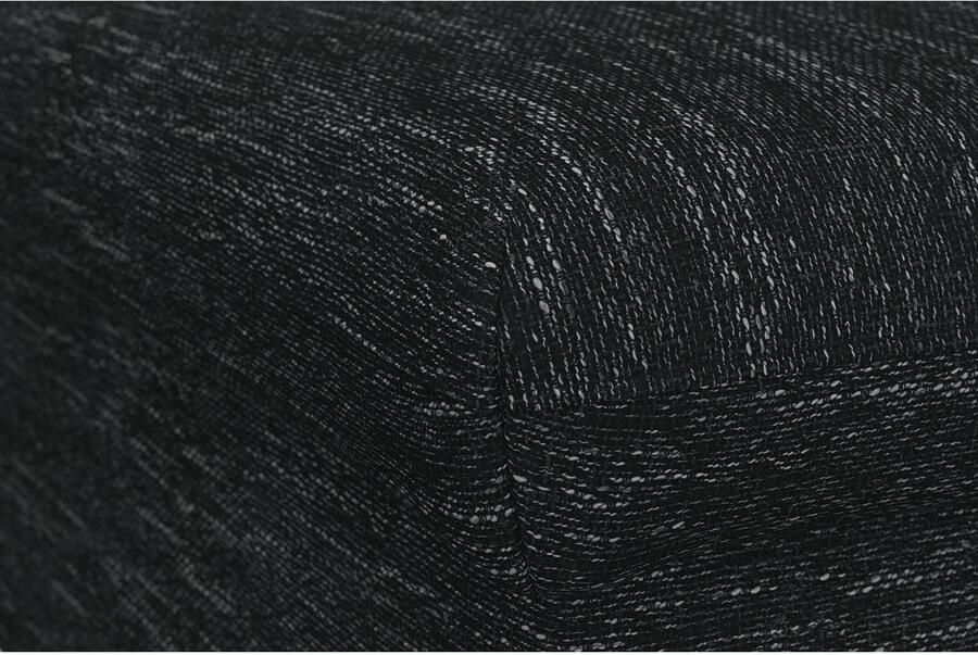 DOMO collection Hocker Topmatras met golfvering op kunststof glijders