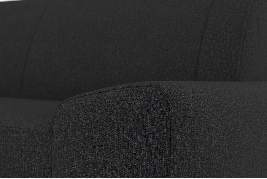 DOMO collection Hoekbank Anzio L-vorm met bedfunctie bonnellvering hoogwaardig breedte 271 cm