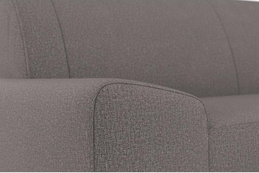 DOMO collection Hoekbank Anzio L-vorm met bedfunctie bonnellvering hoogwaardig breedte 271 cm