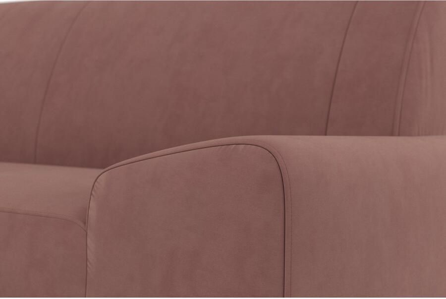 DOMO collection Hoekbank Anzio L-vorm met bedfunctie bonnellvering hoogwaardig breedte 271 cm