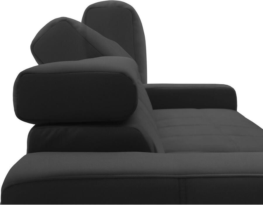 DOMO collection Zithoek Brandon naar keuze met zitdiepteverstelling naar keuze nierkussens