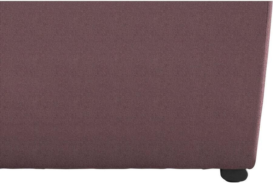 DOMO collection Hoekbank Lagoa moderne zittingstikking comfortabel en comfortabel L-Vorm naar keuze met slaapfunctie vrij plaatsbaar grote veelvoud aan kleuren