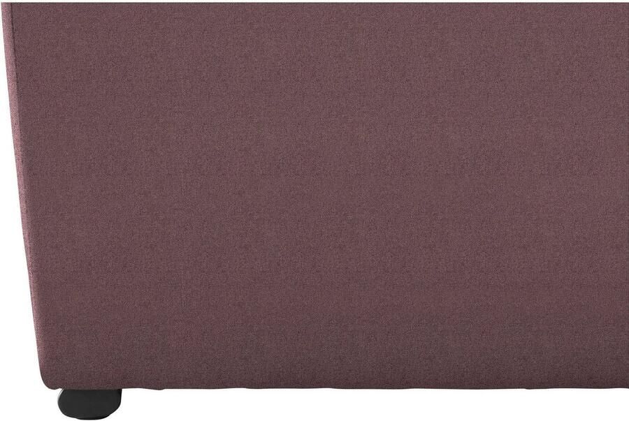 DOMO collection Hoekbank Lagoa moderne zittingstikking comfortabel en comfortabel L-Vorm naar keuze met slaapfunctie vrij plaatsbaar grote veelvoud aan kleuren