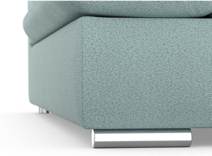 DOMO collection Hoekbank Mona L-vorm optioneel met slaapfunctie