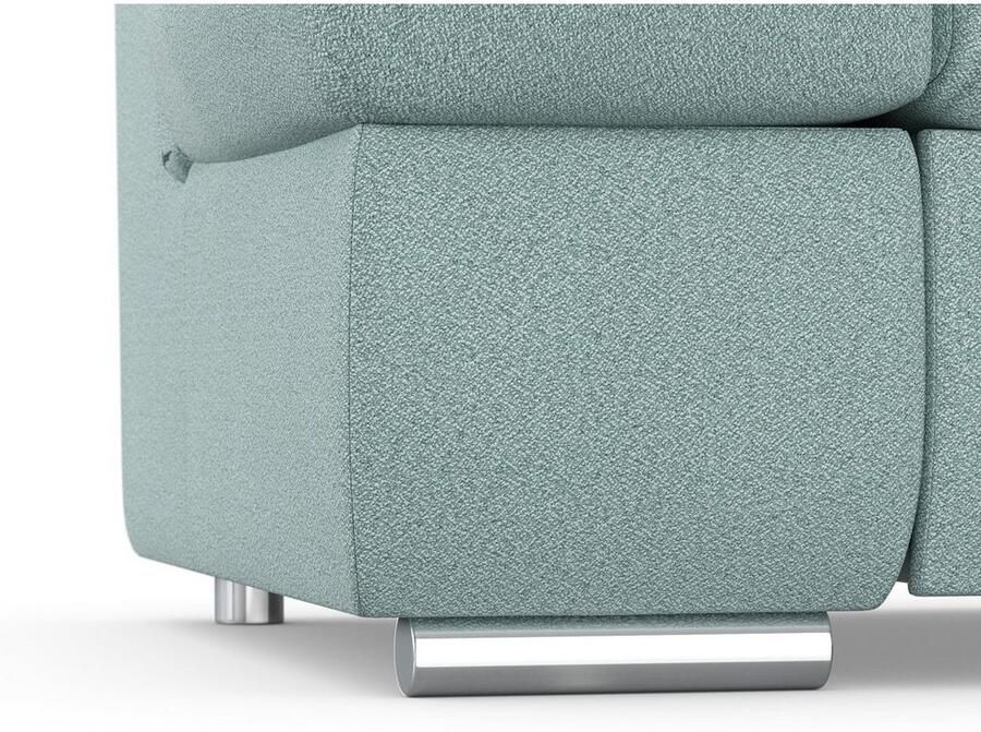 DOMO collection Hoekbank Mona L-vorm optioneel met slaapfunctie