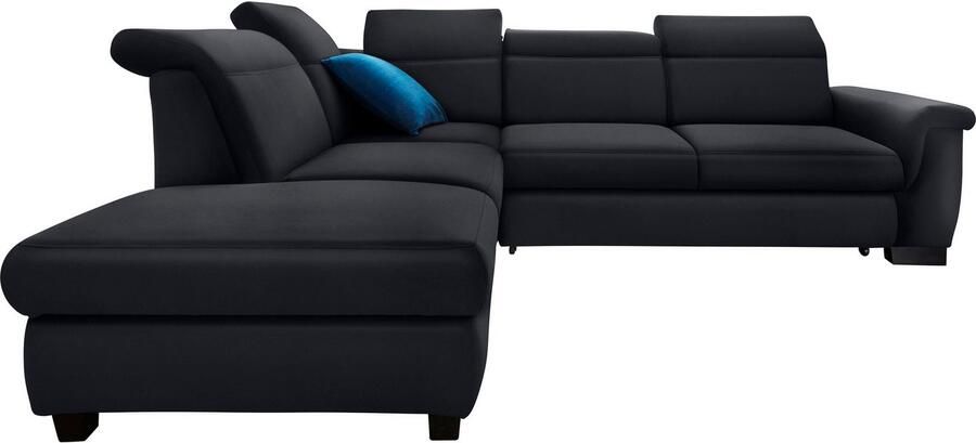 DOMO collection Hoekbank Sully comfortabel sofa OTTOs Choice L-vorm naar keuze met slaapfunctie en hoofd- resp. verstelbare rugleuning