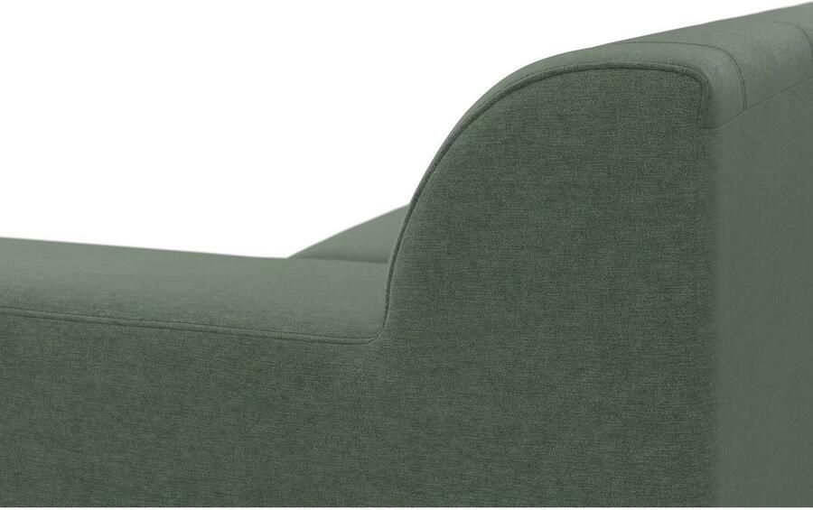 DOMO collection Hoekbank Topper elegant en tijdloos compacte afmetingen 245 155cm L-vorm