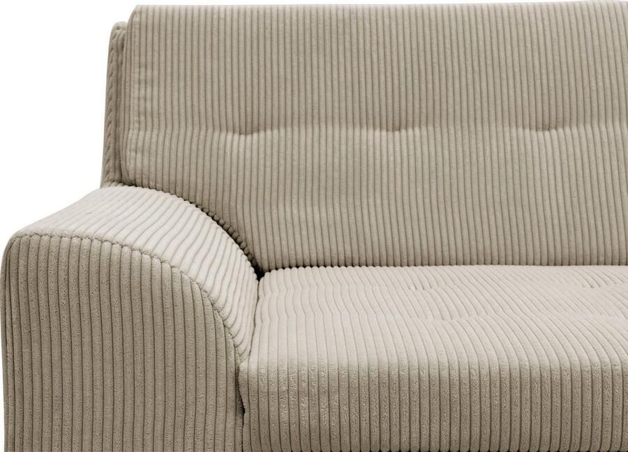 DOMO collection Hoekbank Treviso veel bekledingen ook in cord L-vorm B D H: 267 80 83 cm