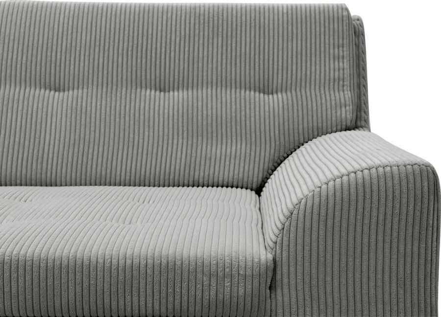 DOMO collection Hoekbank Treviso veel bekledingen ook in cord L-vorm B D H: 267 80 83 cm