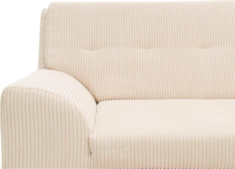 DOMO collection Hoekbank Treviso veel bekledingen ook in cord L-vorm B D H: 267 80 83 cm