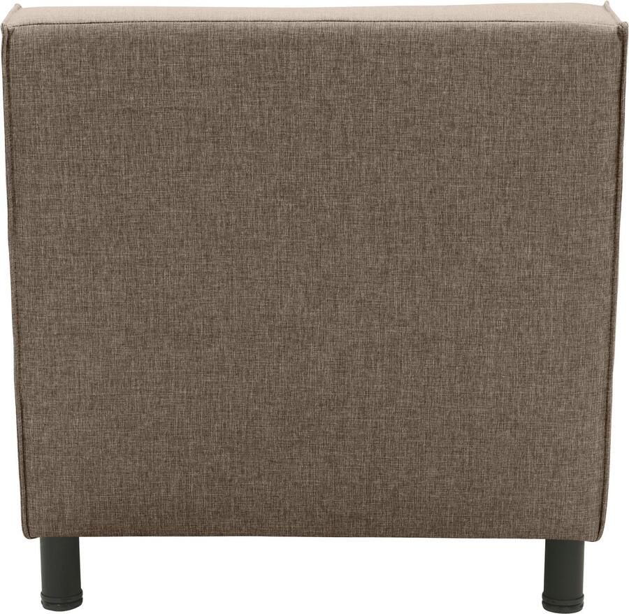 DOMO collection Sofaelement Sonna individueel samen te stellen Enkele elementen voor terras tuin en balkon speciaal voor buiten