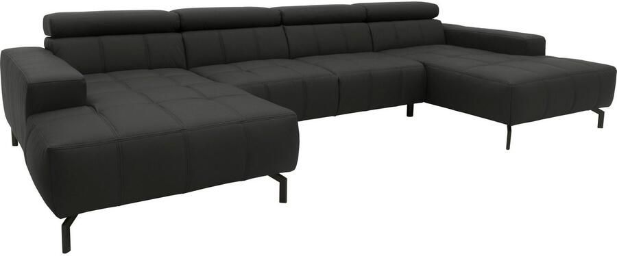 DOMO collection Zithoek Cunelli mooie zitnaden als designelement stevige zitcomfort U-vorm