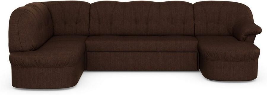 DOMO collection Zithoek Pegnitz tijdloos en modern met aantrekkelijke rugstepping U-vorm