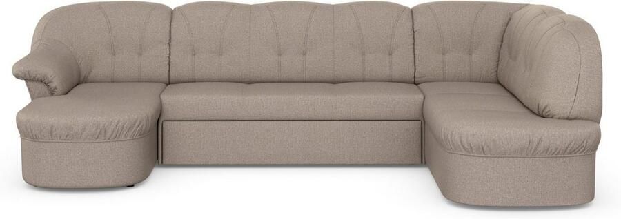 DOMO collection Zithoek Pegnitz tijdloos en modern met aantrekkelijke rugstepping U-vorm