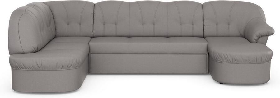 DOMO collection Zithoek Pegnitz tijdloos en modern met aantrekkelijke rugstepping U-vorm